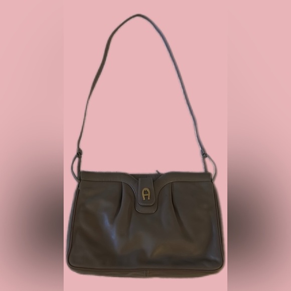 Etienne Aigner Handbags - VINTAGE Etienne Aigner Brown Shoulder Bag